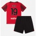 AC Milan Theo Hernandez #19 Barnkläder Hemma matchtröja till baby 2023-24 Kortärmad (+ Korta byxor) Billigt